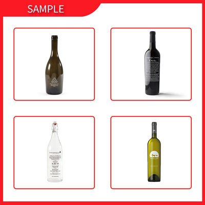 servo semi automático de la impresora de la pantalla de la botella de 220V 800x700x1700m m rotatorio