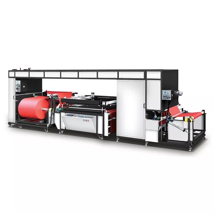 Impresora no tejida automática de la pantalla 800M/H, rollo 380V para rodar la impresora de la pantalla