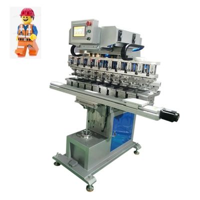10 impresora Machine del cojín del color 0.4-0.6Mpa con los componentes neumáticos de SMC